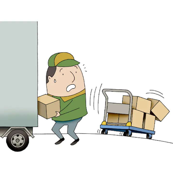 東正車輌(TOSEI) 運搬車(ハンドブレーキ付) 620x480mm/150kg EA520BY-71 4518340376649【別送品】