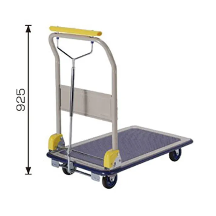 東正車輌(TOSEI) 運搬車(ハンドブレーキ付) 620x480mm/150kg EA520BY-71 4518340376649【別送品】