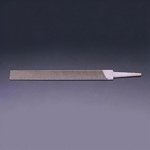 鉄工やすり(平/荒・中目-両面) 250mm EA521VR-250 4518340028296【別送品】