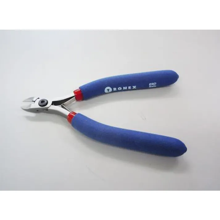 140mm 精密用ニッパー(フラッシュ/ESD) EA535TF-2A 4518340296039 (CDC)【別送品】