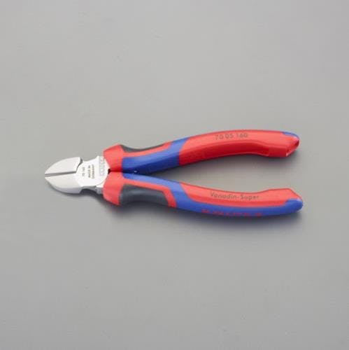 KNIPEX(クニペックス) 電工ニッパー(グリップ付/メッキ) 160mm EA536K-3A 4518340364967【別送品】
