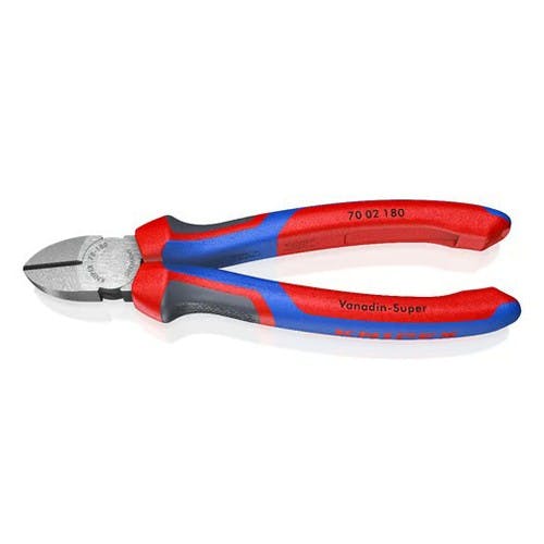 電工ニッパー(グリップ付) 180mm EA536KA-180A 4518340427020【別送品】
