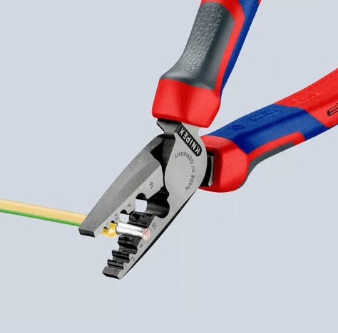 KNIPEX(クニペックス) 圧着ペンチ(フェルール端子用) 0.25-16.0平方