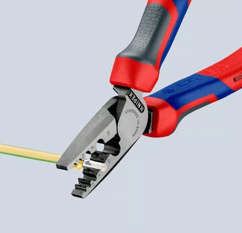 KNIPEX(クニペックス) 圧着ペンチ(フェルール端子用) 0.25-16.0平方