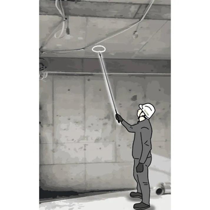 結一産業 軽量チョークホルダー(伸縮式/チョーク付) 380-1360mm EA581E-27 4518340383739【別送品】