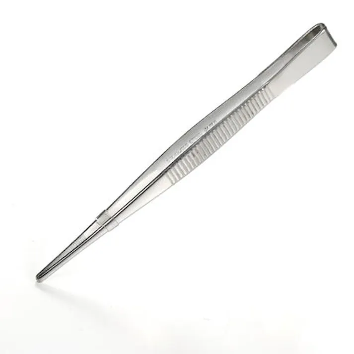 126mm ピンセット(ステンレス製) EA595GD-45 4518340034389 (CDC)【別送品】