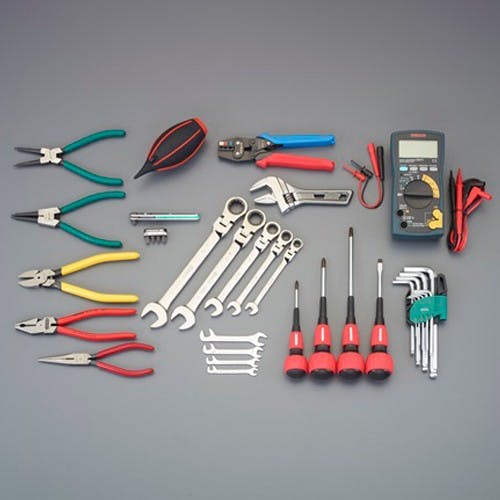 エレベーター保守用工具セット [39個組] EA612SF-22 4518340400566【別送品】
