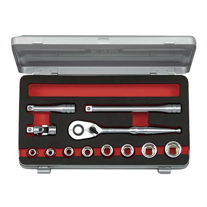 3/8”DR ソケットレンチセット EA618P-7 4518340405417 (CDC)【別送品】