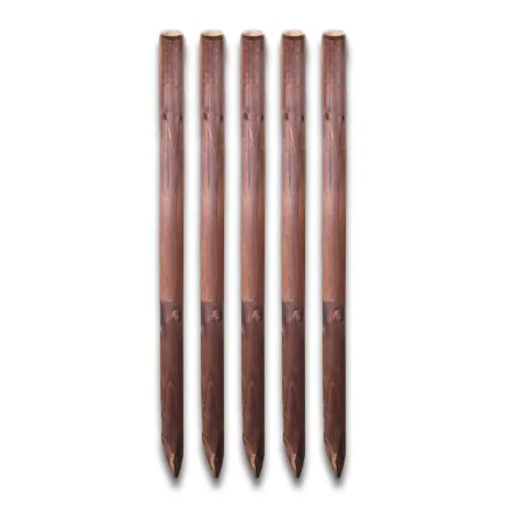 φ60×900mm 焼杭(5本) EA628ZD-2A 4518340284944 (CDC)【別送品】