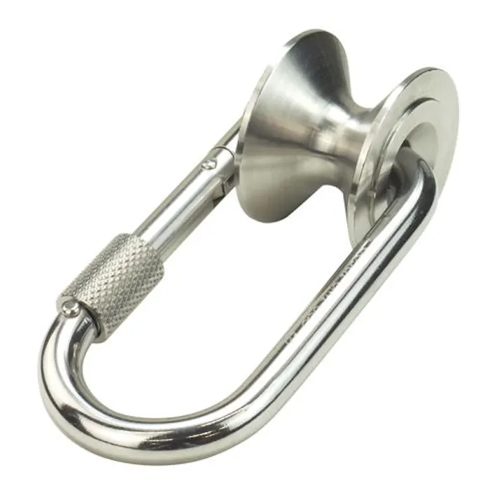 プーリーカラビナ(ステンレス製) 100kg/φ16mm EA638AR-12 4518340386020【別送品】