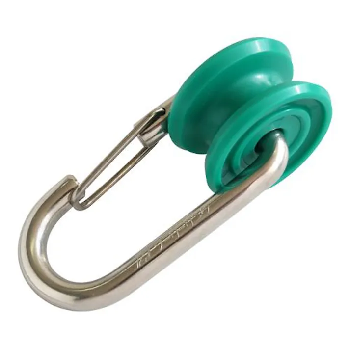 プーリーフック(ステンレス製) 30kg/φ 8mm EA638AR-21 4518340386037【別送品】