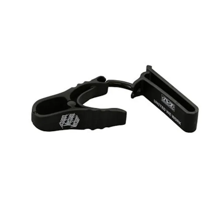 グローブクリップ(開口15mm/ブラック) EA638CG-61 4518340386402 (CDC)【別送品】
