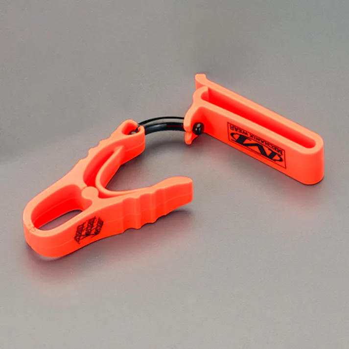 グローブクリップ(開口15mm/オレンジ) EA638CG-64 4518340433366【別送品】