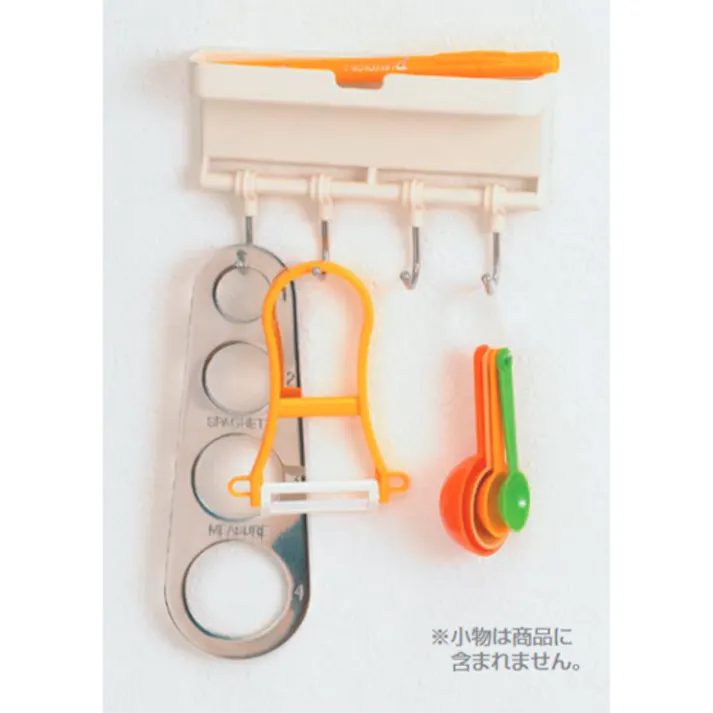 4連スライドフック(マグネット) 154x35x60mm EA638LL-24 4518340350045【別送品】