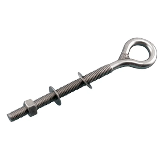 ロングアイボルト(ステンレス製) M6x50mm EA638SV-64 4518340368521【別送品】