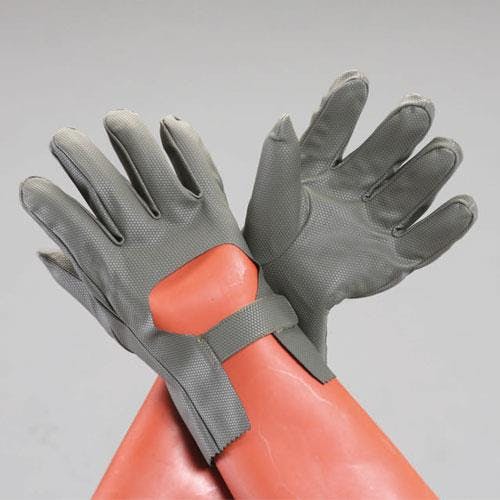 渡部工業 高圧絶縁手袋用保護カバー [LL] EA640ZE-13A 4518340410138【別送品】