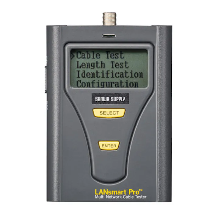 サンワサプライ LANケーブルテスター(PORT Finder 機能搭載) EA712AF-32A 4550061421017【別送品】