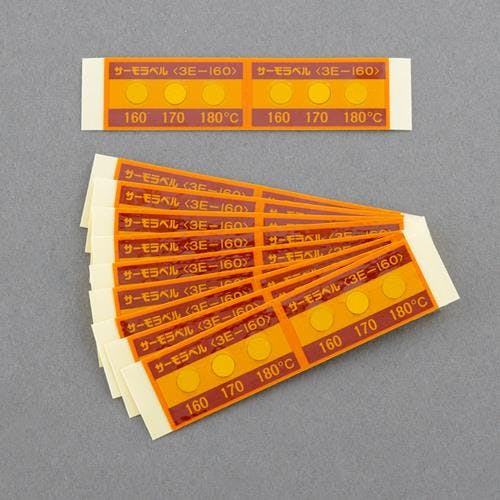 180，190，200℃ 示温材(サーモラベル/20枚) EA722ZC-180 4550061723142 (CDC)【別送品】