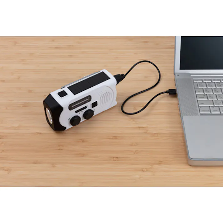 アイリスオーヤマ(IRIS OHYAMA) 非常用ライト/LED(手回し発電/ラジオ付) EA758-18 4550061413029【別送品】