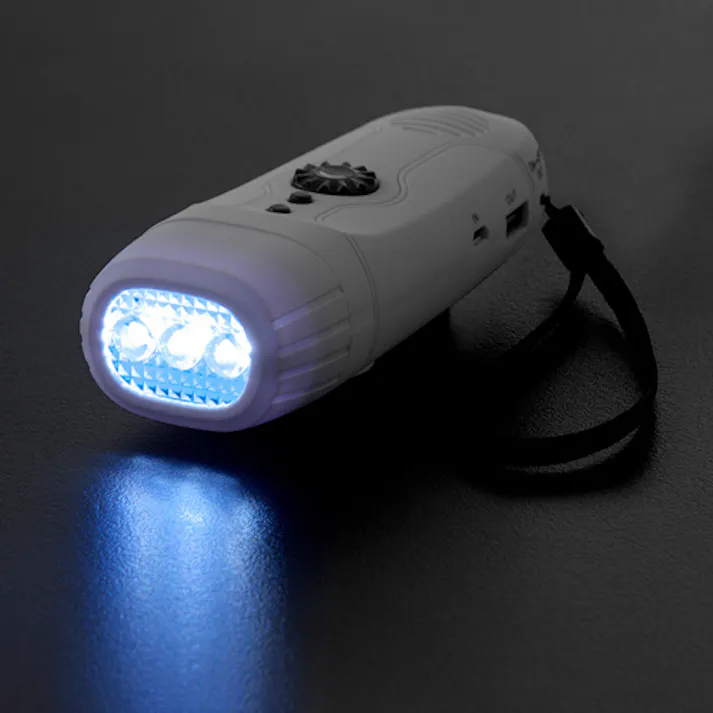 非常用ライト/LED(手廻し発電/ラジオ付) EA758-52 4518340043787【別送品】