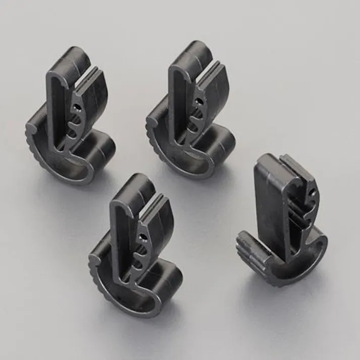 ヘッドライトベルトクリップ(ヘルメット用/4個) EA758CW-60A 4518340323520 (CDC)【別送品】