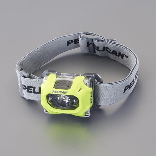 PELICAN PRODUCTS ヘッドライト/LED(防爆構造/黄) [単4x3本] EA758WB-28 4518340378254【別送品】