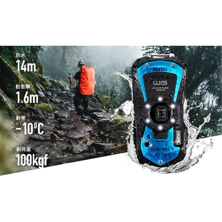 ペンタックスリコー 耐衝撃防水デジタルカメラ(保護フィルム・SDカード付) EA759GA-178G 4518340292352【別送品】