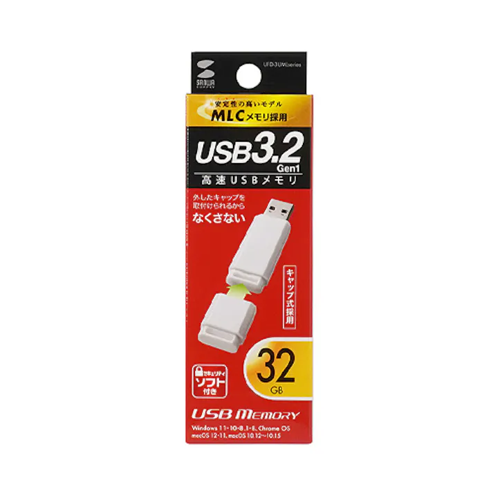 USBメモリー 32GB EA759GV-109A 4518340421080【別送品】