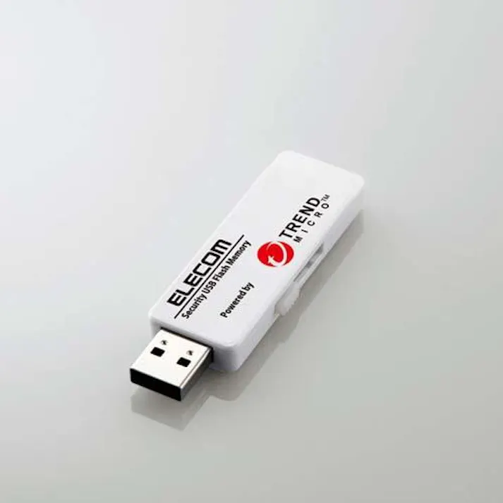 4GB USBメモリー(ウイルス対策ソフト搭載/5年) EA759GV-142 4518340215801 (CDC)【別送品】