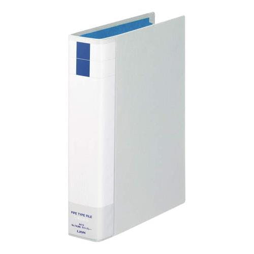 A4/S型 両開きパイプ式ファイル(400枚/グレー) EA762CL-212