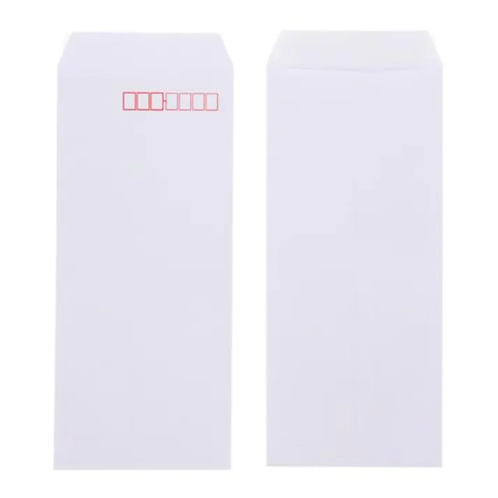 90×205mm/長4 ホワイト封筒(テープ付/郵便枠あり EA762GE-56A 4550061856994 (CDC)【別送品】