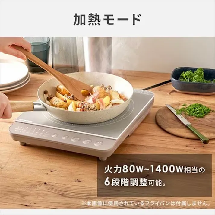 アイリスオーヤマ(IRIS OHYAMA) IH調理器・鍋セット EA763AK-35B 4518340369818【別送品】