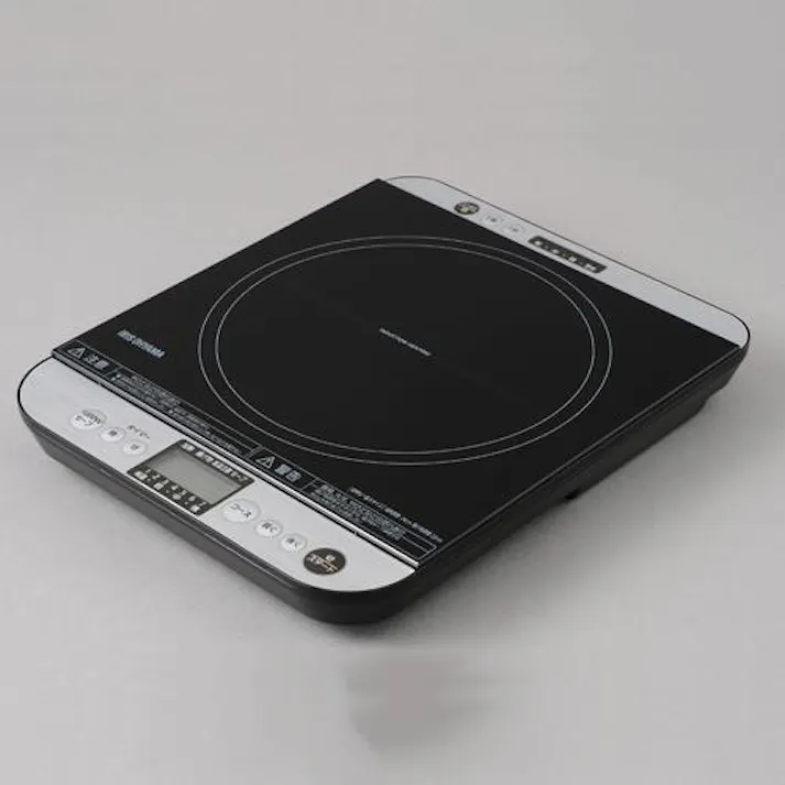 アイリスオーヤマ(IRIS OHYAMA) IH調理器 290x360x45mm AC100V/1400W EA763AK-42 4550061412961【別送品】