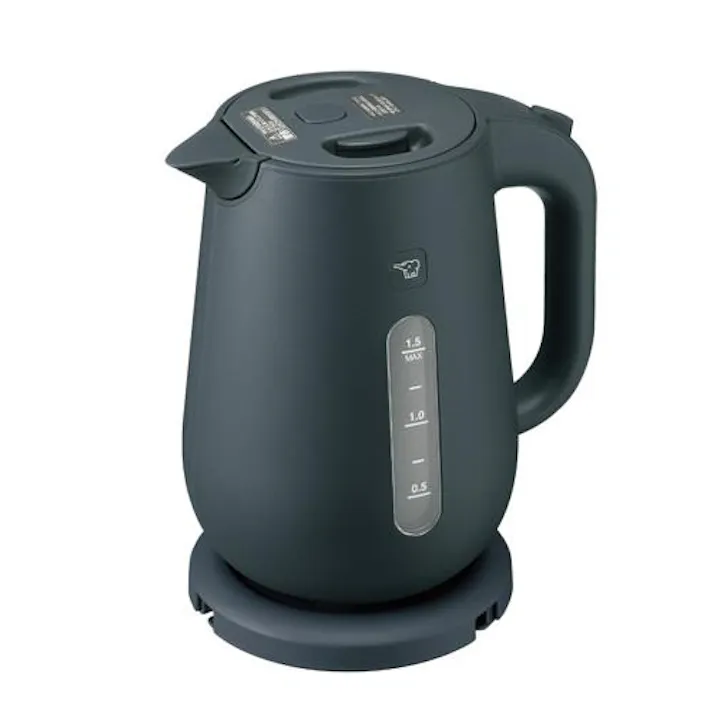 AC100V/1300W/1.5L 電気ケトル(ブラック) EA763AP-57 4550061243138 (CDC)【別送品】