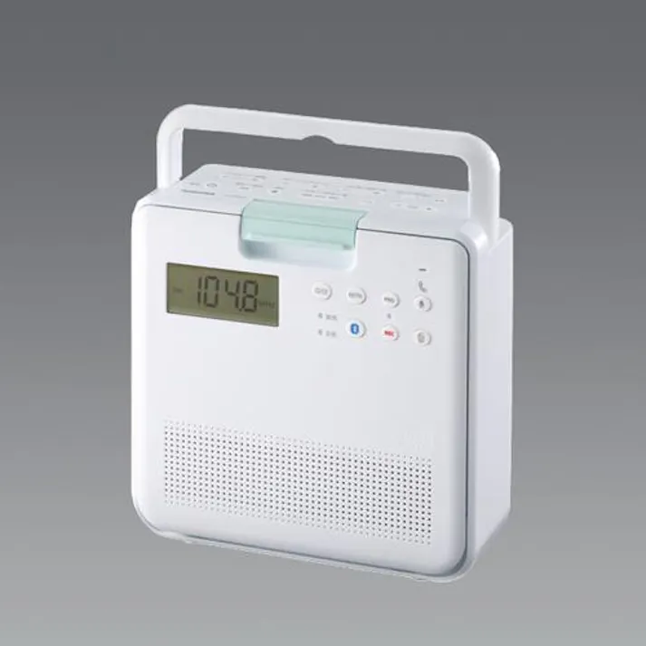 145×63×150mm防水ラジオ(FM,AM,CD,CD-R/RW) EA763BB-36A 4550061440148 (CDC)【別送品】