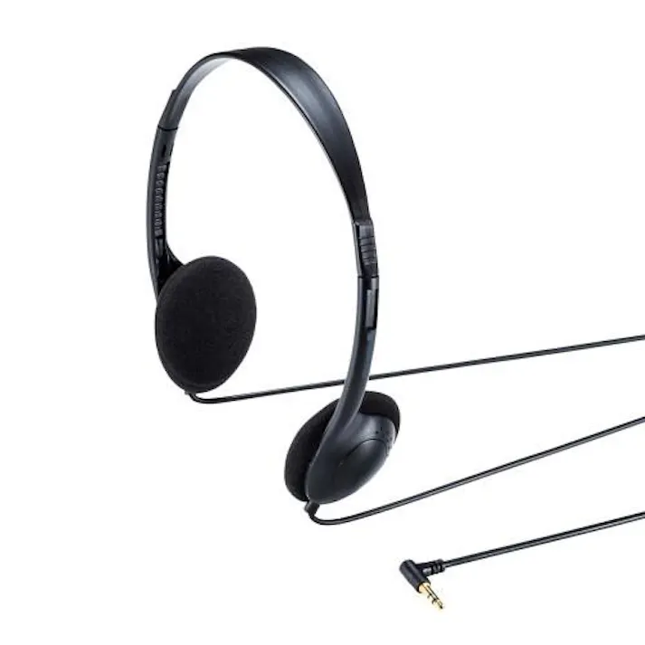 2m ステレオヘッドホン(軽量/コンパクト) EA763BC-65 4518340094956 (CDC)【別送品】