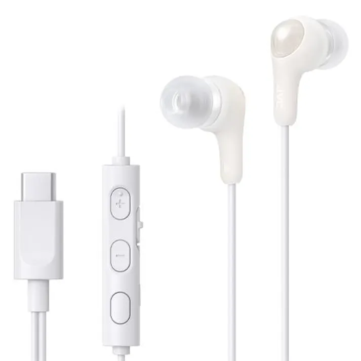 JVCケンウッド テレワーク用イヤホン(カナル型/Type-C/白) 1.2m EA763BC-77 4518340216723【別送品】