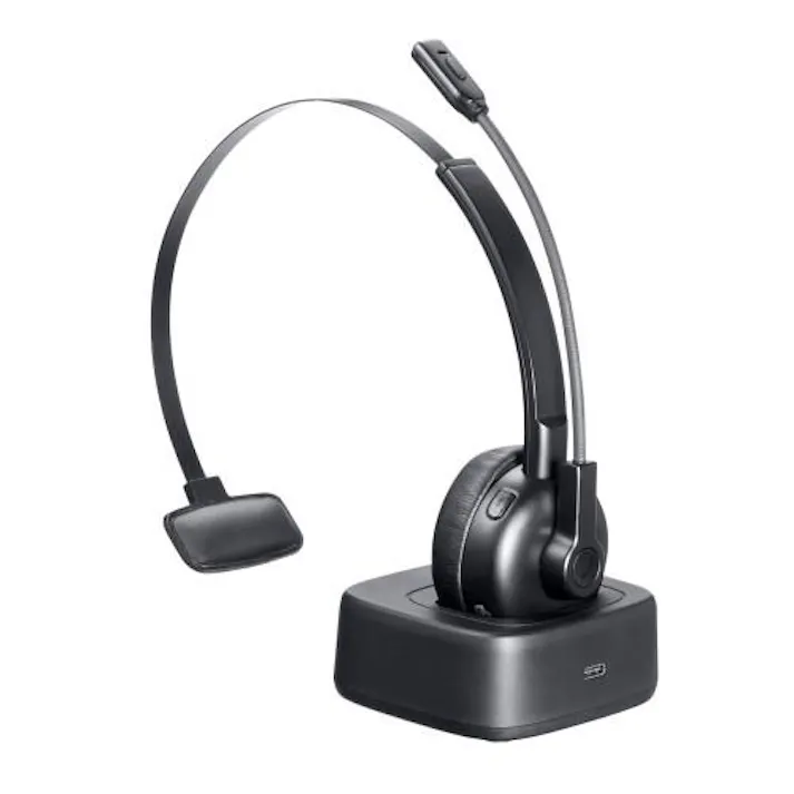 サンワサプライ Bluetoothヘッドセット(充電クレードル付) EA763BC-83A 4518340278752【別送品】