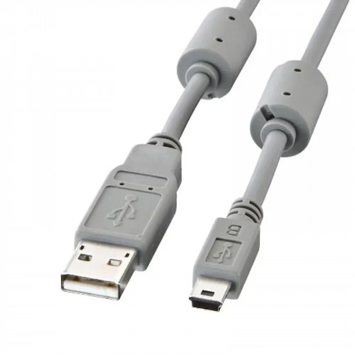 1.8m ミニUSBケーブル(A-ミニB5pin/2.0対応) EA764AJ-174A 4550061124932 (CDC)【別送品】