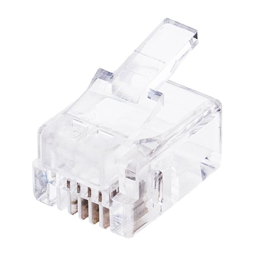 モジュラープラグ(6極4芯/10個) EA764CB-23A 4518340419681【別送品