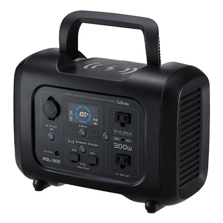 307.2Wh/ 280W ポータブル電源 EA812HB-71 4518340402942 (CDC)【別送品】