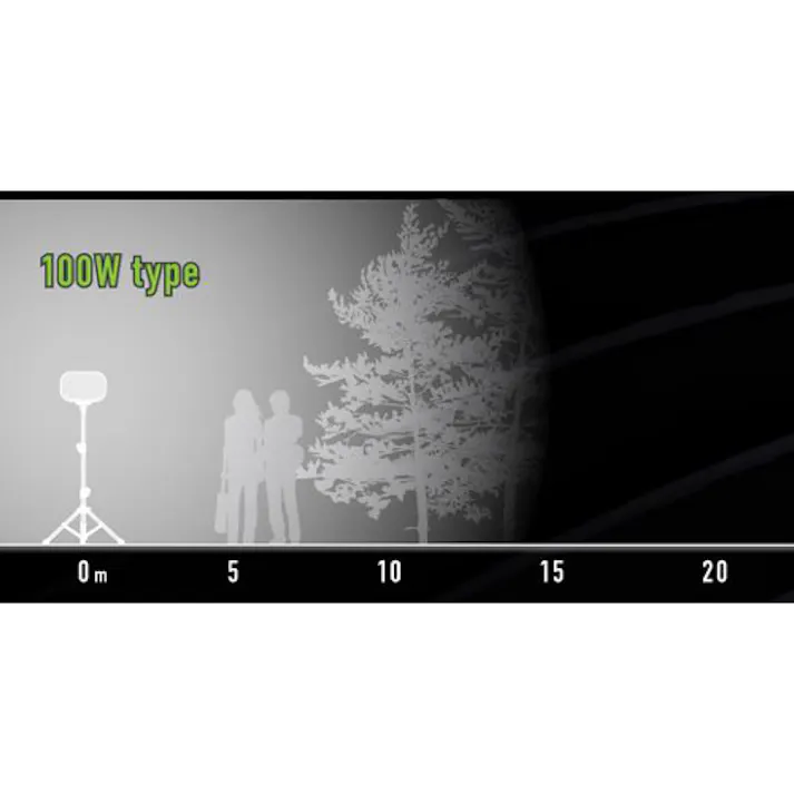 LED作業灯(スタンド) AC100V/100W EA814EP-6 4518340386181【別送品】