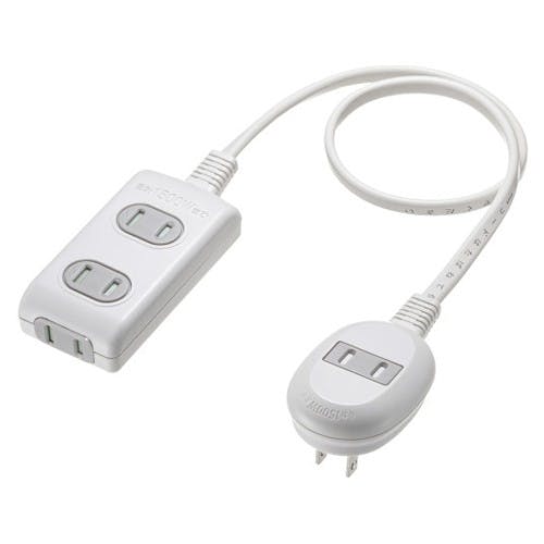 タップ(4口) AC125V/15Ax0.5m EA815GM-221A 4518340440159【別送品】