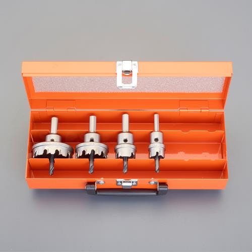 ミヤナガ 超硬ホルソーセット 4本組 EA823AB-201B 4518340284142【別送品】