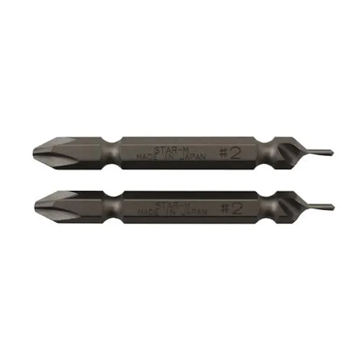 #2×1.5mm/65mm 下穴&ビット(2本) EA824DZ-72 4518340370296 (CDC)【別送品】