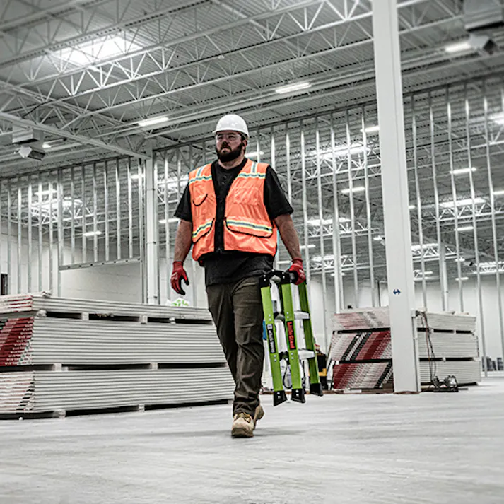 脚立(広がり防止ストラップ付) 0.66m/3段 EA905EE-1 4518340323902【別送品】