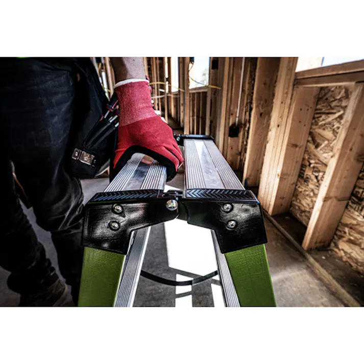 脚立(広がり防止ストラップ付) 0.66m/3段 EA905EE-1 4518340323902【別送品】