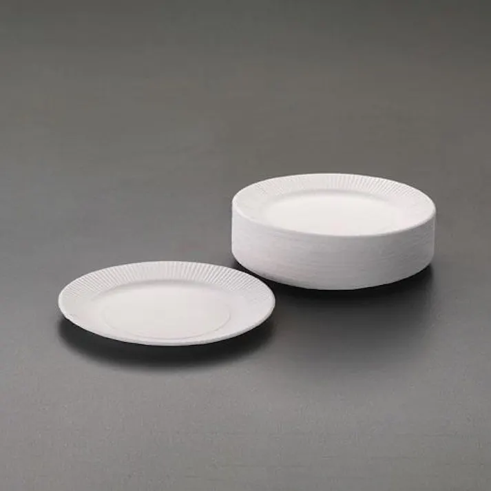 φ120mm 紙皿(50枚) EA912MB-1A 4550061240144 (CDC)【別送品】