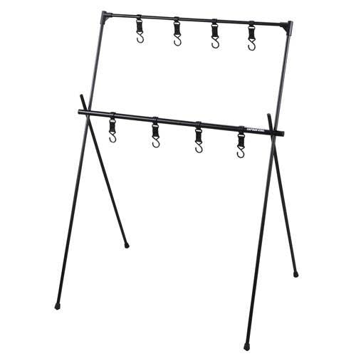 キャプテンスタッグ ハンガーラック 770x550x990mm/2段 EA913YA-69 4518340175464【別送品】