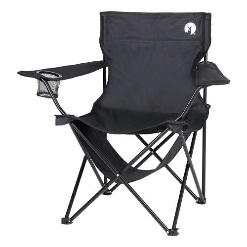 チェアー(ポータブル/ブラック) 820x510x800mm EA913YD-82 4518340426030【別送品】